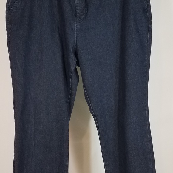 dark wash tapered skinny fit jeans size 20W - Picture 1 of 8